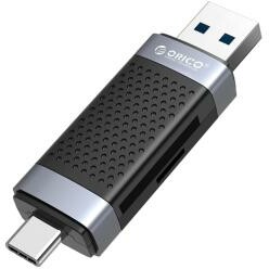 Orico CD2D-AC2-BK-EP SD/microSD USB-A-USB-C 2.0 Czarny Czytnik kart