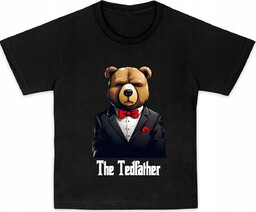 T-SHIRT KOSZULKA DZIECIĘCA BAWEŁNIANA MIŚ OJCIEC CHRZESTNY R-122