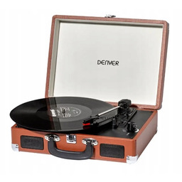 Gramofon Denver VPL-120 Walizka Retro Nagrywanie Usb Głośniki
