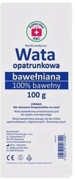 Apteczka ABC Wata bawełniana 100%, 100g