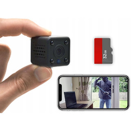 Kuus C2 Mini Kamera Z Czujnikiem Ruchu Kompaktowa