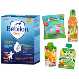 Paka Dla Roczniaka Bebilon 3, BoboVita i Kubuś