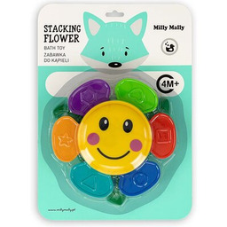 MILLY MALLY Zabawka do kąpieli Stacking flower 0695