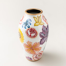 Wazon porcelanowy Paloma 23x23x40 cm, 23x23x40 cm