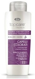 Lisap Top Care Color, zakwaszający szampon po farbowaniu,