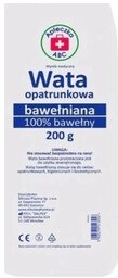 Apteczka ABC Wata bawełniana 100%, 200g