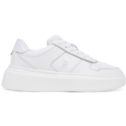Sneakersy Tommy Hilfiger Patent Platform FW0FW08819 Biały
