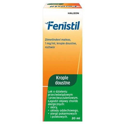 Fenistil 1 mg/ml krople doustne, 20 ml
