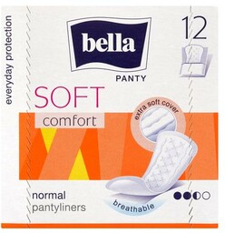 BELLA PANTY SOFT COMFORT Wkładki higieniczne, 12 sztuk