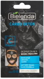 Bielenda - Carbo Detox oczyszczająca maska węglowa alga