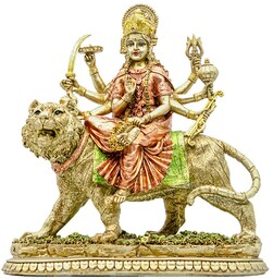 BangBangDa Hinduska bogini Durga statuetka - indyjski bóg