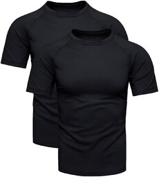 2-pak męski t-shirt czarny Recea