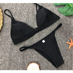 Bikini Brazylijskie Dwuczęściowy Strój Kąpielowy STRINGI - S