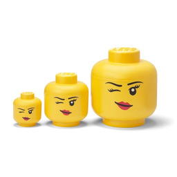 Lego Głowa Dziewczynka Oczko Duża, mała, mini zestaw