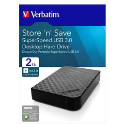 Dysk zewnętrzny Verbatim 2TB 3.5" Store ''n'' Save