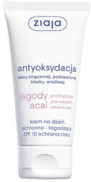 Ziaja Jagody Acai krem na dzień ochronno -