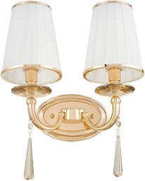 KINKIET LAMPA ŚCIENNA ZŁOTA FABIONE W2