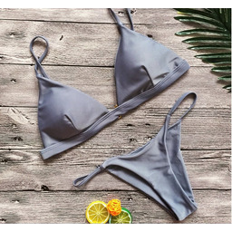 Bikini Brazylijskie Dwuczęściowy Strój Kąpielowy STRINGI - L