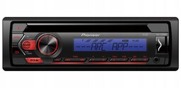 Radio samochodowe niebieski LCD Aux CD Usb Pioneer