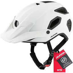 ALPINA Unisex - Dorośli, COMOX Kask rowerowy, white