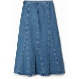 Długa spódnica denim