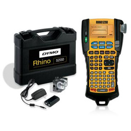 Dymo drukarka Rhino 5200 walizka taśmy