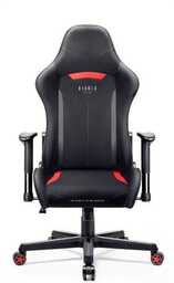 Diablo Chairs X-Starter Gamingowy do 120kg Tkanina Czarno-czerwony