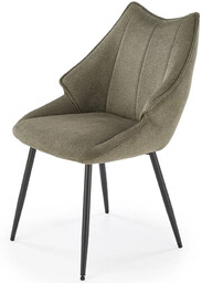 Edinos Oliwkowe krzesło z kubełkowym siedziskiem D1-R39