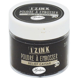 Aladine 10182 puder do embossingu, 25 ml, czarny