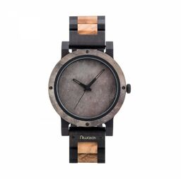 Zegarek drewniany Niwatch - kolekcja STONE brown -