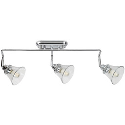 Rabalux Ruchoma lampa ścienna Antoine industrialna przezroczysta chrom