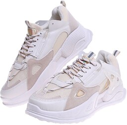 Beżowe buty sportowe damskie