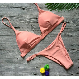 Bikini Brazylijskie Dwuczęściowy Strój Kąpielowy STRINGI - L