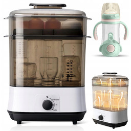 Sterylizator Elektryczny Do Butelek Smoczków Suszarka Parowy Przenośny