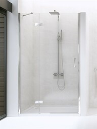 Drzwi prysznicowe uchylne 80 cm prawe New Renoma