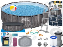 Basen Bestway 427x107 Ogrodowy Stelażowy 5614Z 15w1