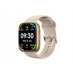 Smartwatch Maxcom Ecowatch 6 Złoty IP68 Powiadomienia Tętno