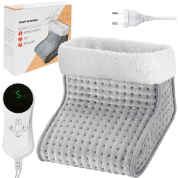 Ogrzewacz do stóp miękki ciepły ocieplacz do nóg