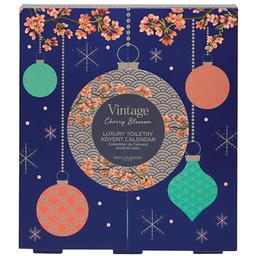 Body Collection Vintage Cherry Blossom luksusowy kalendarz adwentowy