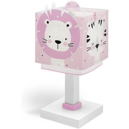 Dziecięca lampa stołowa Dalber Baby Jungle Pink Jungle,