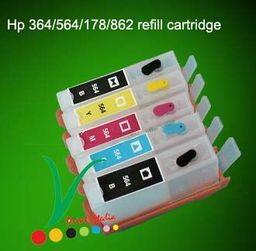Zestaw 5x tusz do HP 364/564/920 550ml