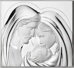 Obrazek Srebrny Święta Rodzina 38x34,5