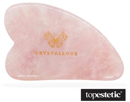 Crystallove Płytka do Masażu Twarzy Gua Sha