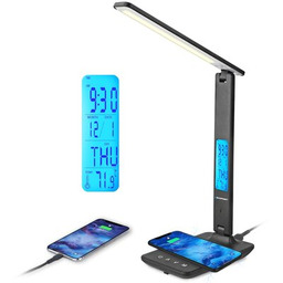 BLAUPUNKT Lampka biurkowa Pro LBB6PRO Czarny