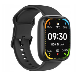 Smartwatch Maxcom Ecowatch 6 Czarny IP68 Powiadomienia Tętno