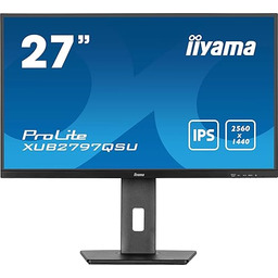 iiyama Monitor XUB2797QSU-B2-27, IPS, 2560 x 1440/100Hz, 1H1DP,