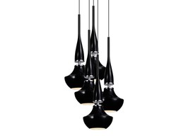 Tasos 5 black - Azzardo - lampa wisząca