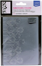 Vaessen Creative Folder Embossing, przezroczysty, 14,6 x 10,8