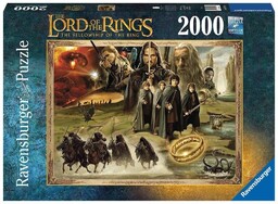 Ravensburger PUZZLE 2000 WłADCA PIERśCIENI