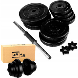 Hantla Bitumiczna Regulowana Spokey Zestaw do Ćwiczeń Treningu